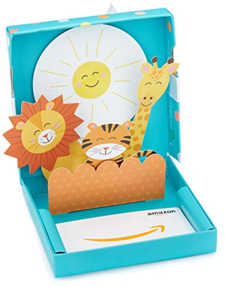 Amazon.com Gift Card in a Welcome Baby Gift Box