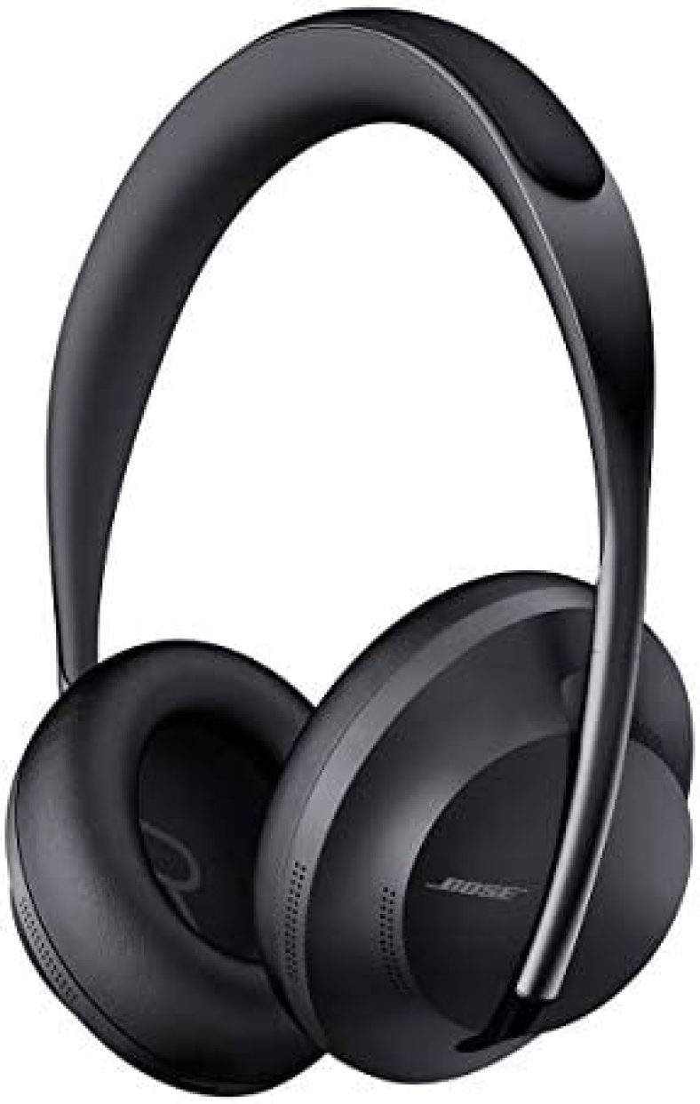 Bose Noise Cancelling Headphones 700, Bluetooth, Over-Ear Wireless Headphones with Built-In Microphone for Clear Calls & Alexa Voice Control, Black