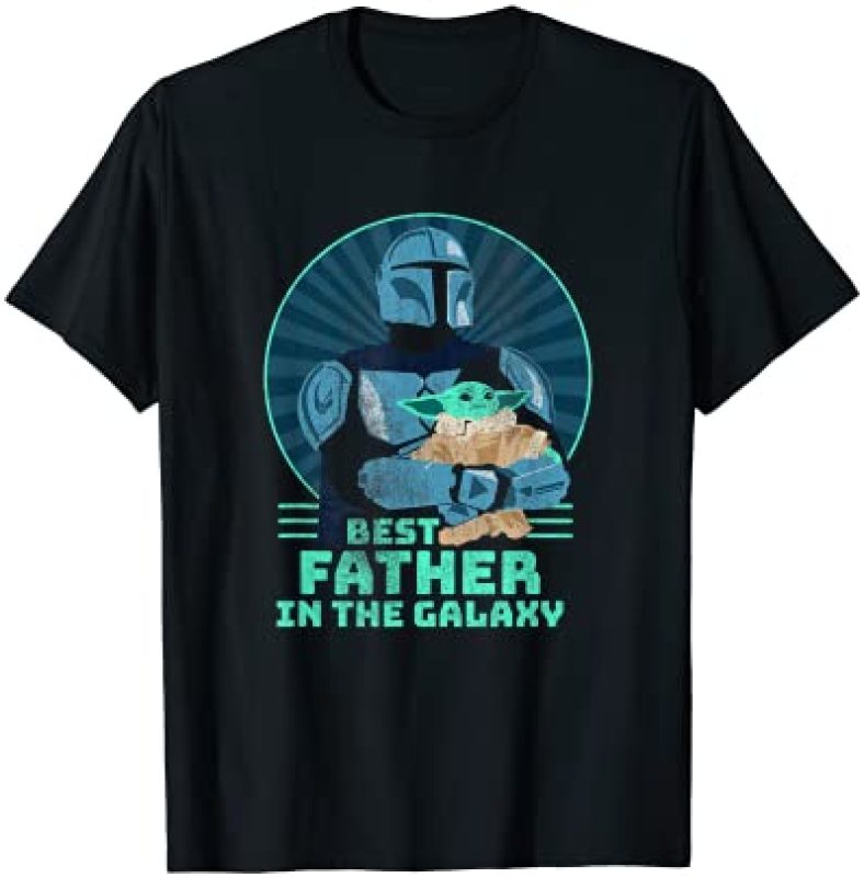 Star Wars: The Mandalorian & Grogu Best Father’s Day T-Shirt