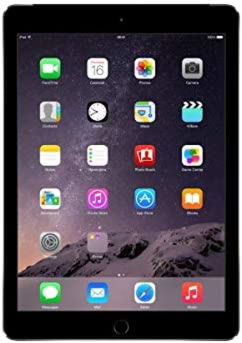 Apple iPad Air 2, 16 GB, Space Gray (Renewed)