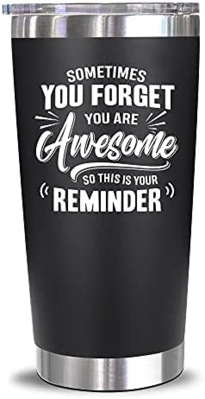 Gifts For Men, Women – Fathers Day Giftss – Thank You Gifts, Birthday Gifts, Appreciation Gifts For Dad, Mom, Wife, Husband, Brother, Uncle, Her, Him, Coworkers, Friends, Employee – 20 Oz Tumbler