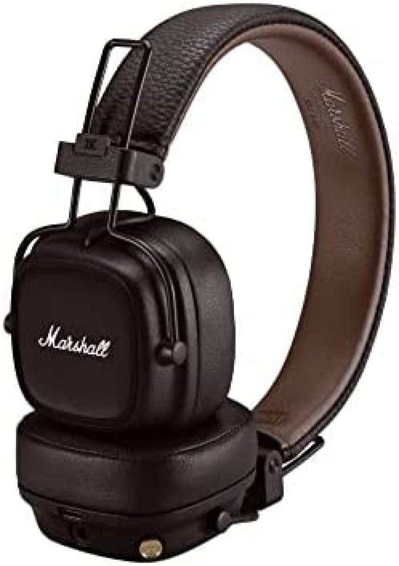 Marshall Major IV On-Ear Bluetooth Headphones, Brown