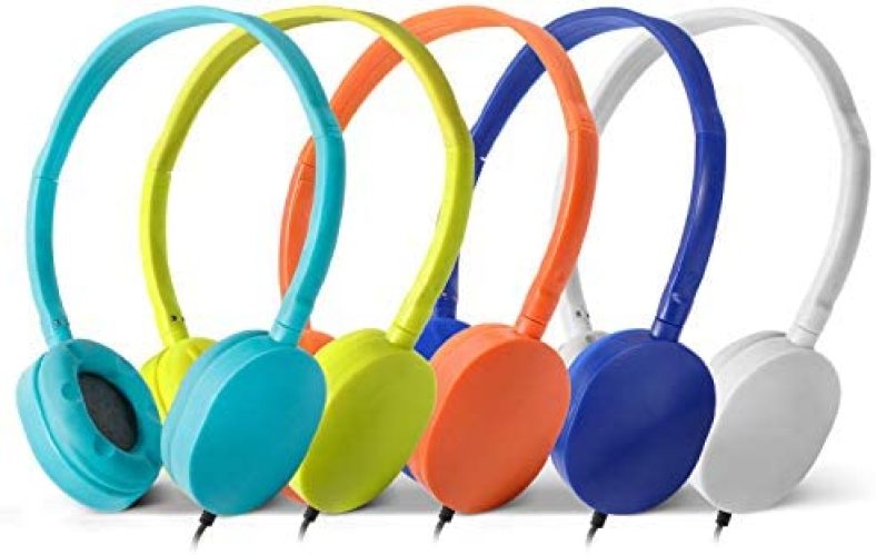 Wholesale Bulk Headphone Earphone Earbud – Kaysent(KHP0-10Mixed) 10 Pack Wholesale Mixed Colors(Each 2 Pack) Headphone for School, Classroom, Airplane, Hospiital, Students,Kids and Adults