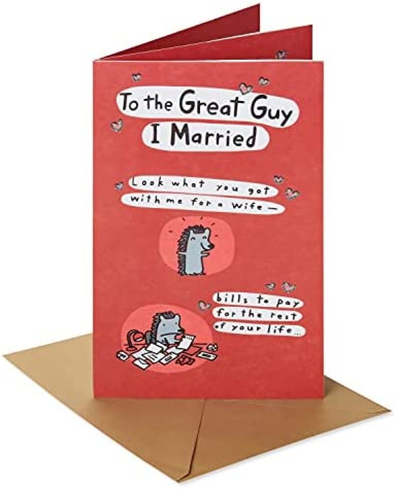 American Greetings Birthday Card for Husband (Crazy Life, Pop Up)