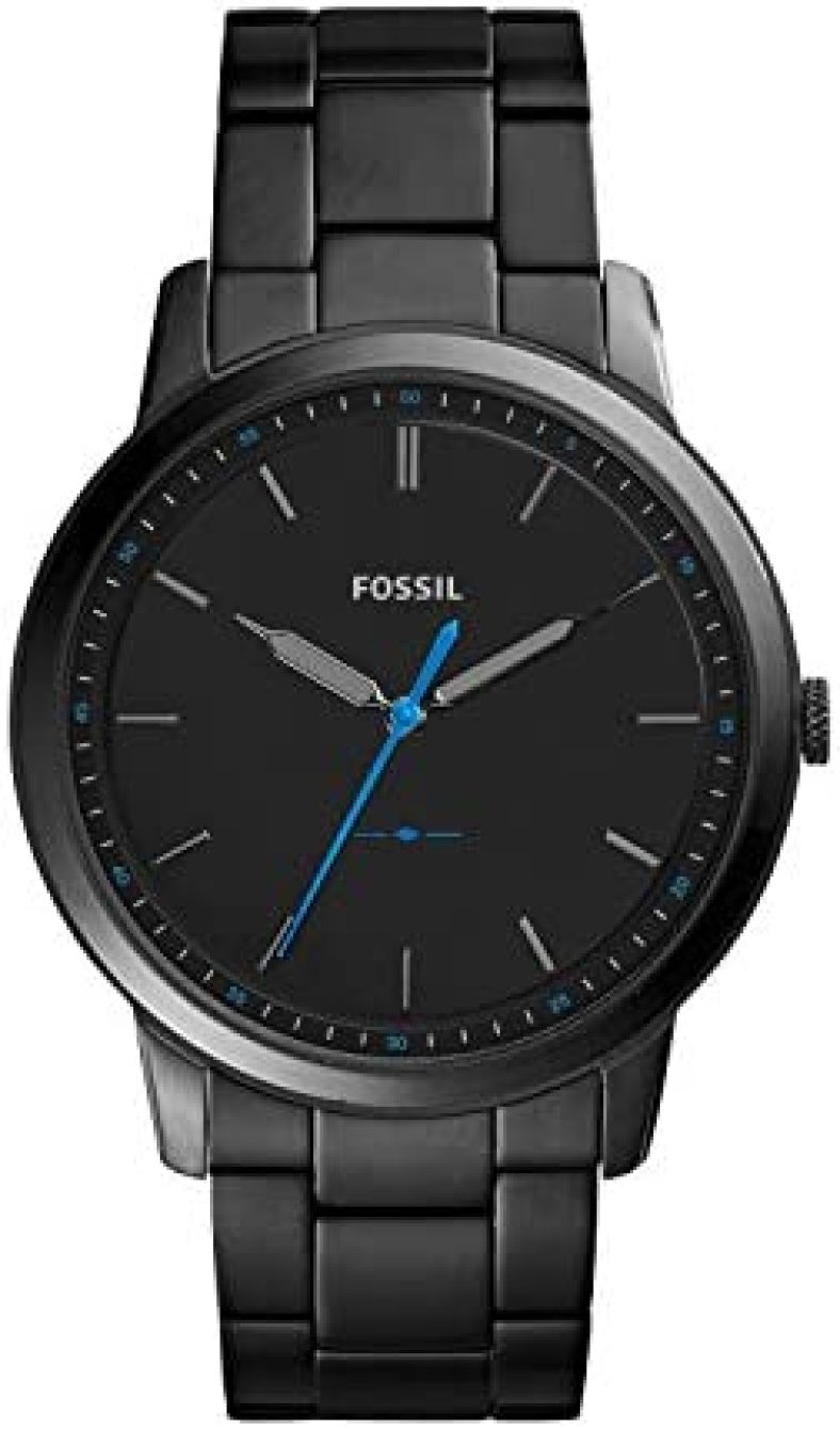 Fossil Men’s Minimalist Stainless Steel Slim Casual Watch