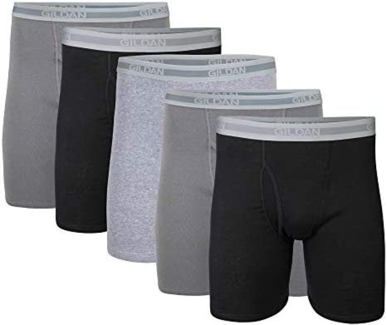 Gildan Men’s Boxer Briefs, Multipack