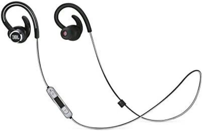 JBL Reflect Contour 2.0 – In-Ear Wireless Sport Headphone with 3-Button Mic/Remote – Black