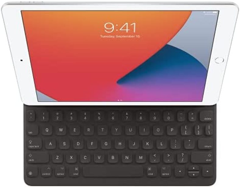 Apple Smart Keyboard for iPad (9th, 8th and 7th Generation) and iPad Air (3rd Generation) – US English