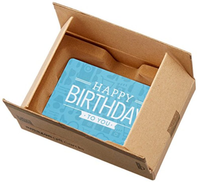 Amazon.com Gift Card in a Birthday Gift Box (Various Designs)