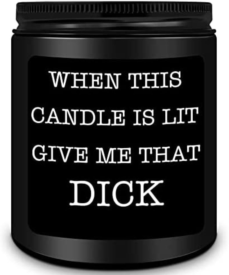 Gifts for Men, Anniversary Birthday Gifts for Men Him,Funny Thanksgiving Christmas Valentine’s Day Gifts for Him, Husband, Boyfriend, Couples, Guy, Fiance, Naughty Scented Candles Gifts for Men