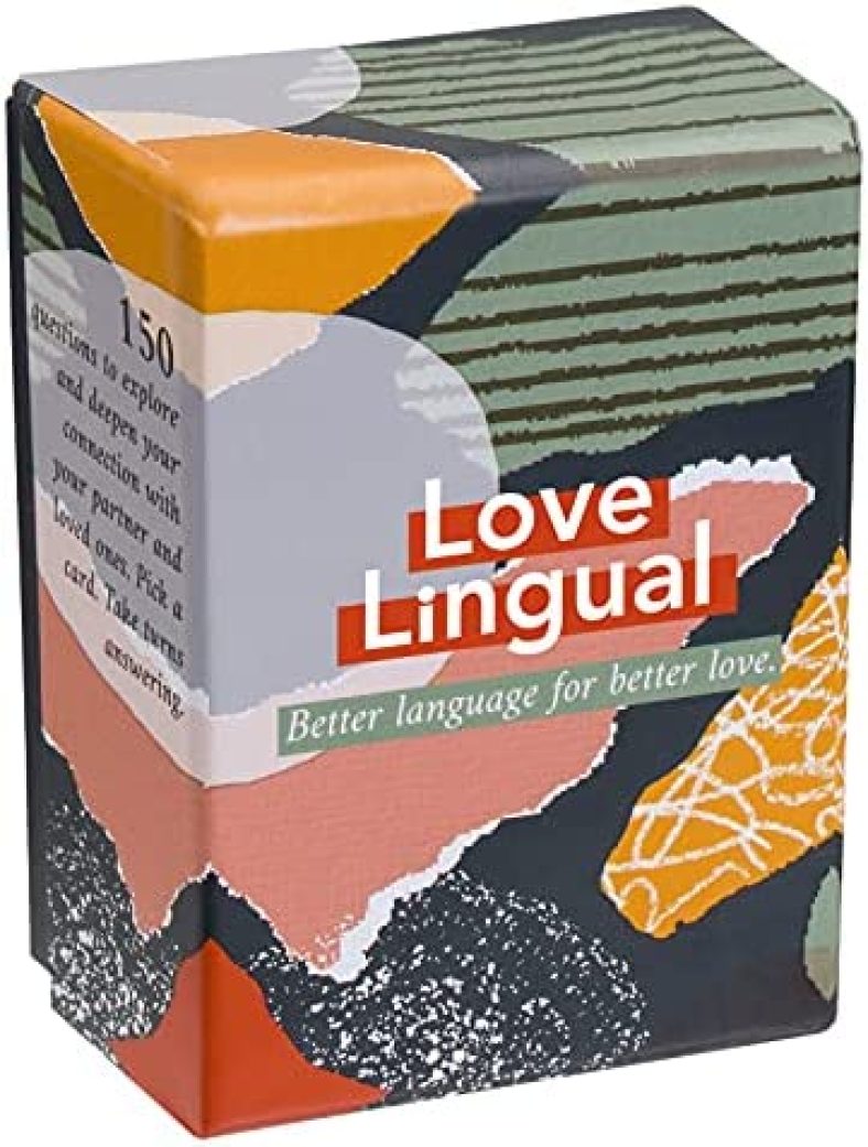 Love Lingual: Card Game – Better Language for Better Love – 150 Conversation Starter Questions for Couples – to Explore & Deepen Connections with Your Partner – Date Night & Relationship Cards