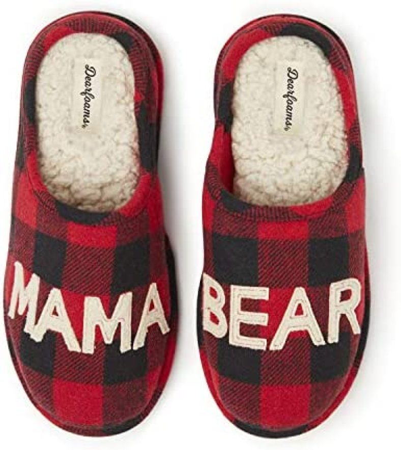 Dearfoams Women’s Mama Bear Slipper