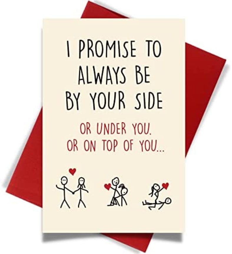 Cheerin Valentine’s Day Cards for Him or Her | Anniversary Card | Gifts for Him or Her | Fun Gift Birthday Card for Husband Wife Boyfriend Girlfriend Men Women