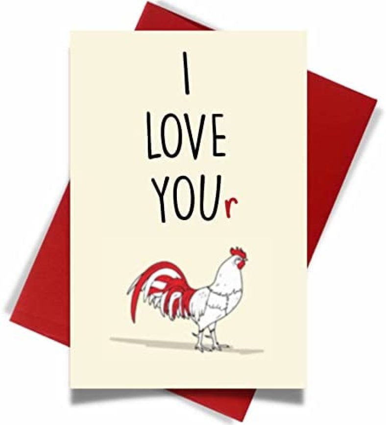 Cheerin Valentine’s Day Cards for Him or Her | Anniversary Card | Gifts for Him or Her | Fun Gift Birthday Card for Husband Wife Boyfriend Girlfriend Men Women