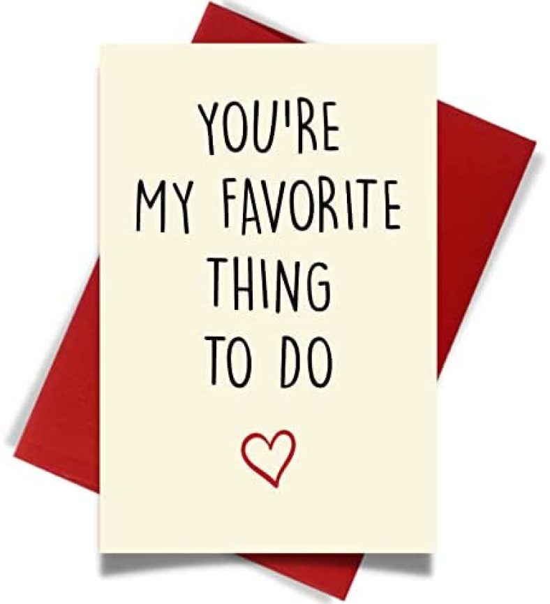 Cheerin Valentine’s Day Cards for Him or Her | Anniversary Card | Gifts for Him or Her | Fun Gift Birthday Card for Husband Wife Boyfriend Girlfriend Men Women