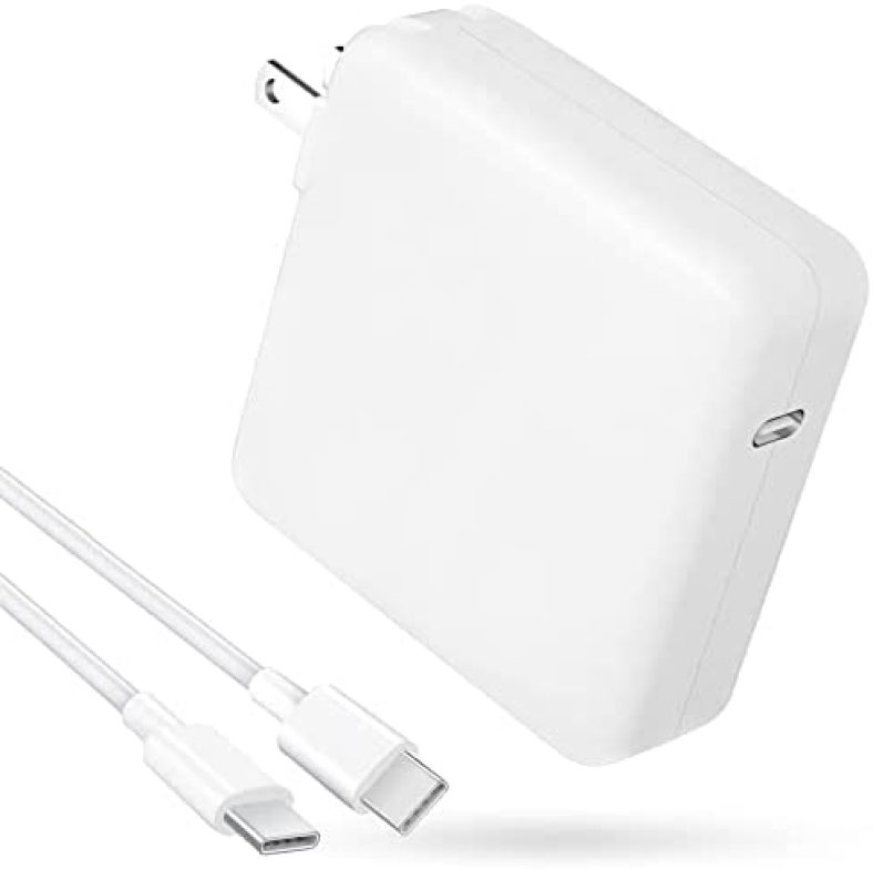 Mac Book Pro Charger – 118W USB C Charger Power Adapter Compatible with MacBook Pro/Air 16, 15, 14, 13 Inch, iPad Pro and More USB C Device, Included 7.2ft USB C to C Cable