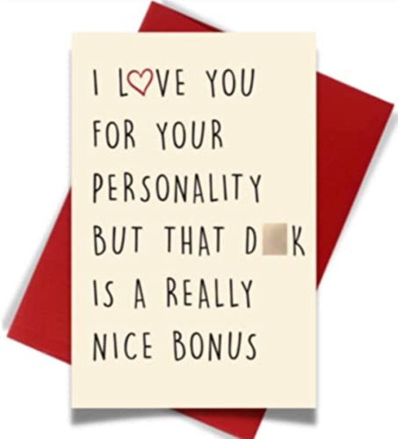 Cheerin Valentine’s Day Cards for Him or Her | Anniversary Card | Gifts for Him or Her | Fun Gift Birthday Card for Husband Wife Boyfriend Girlfriend Men Women