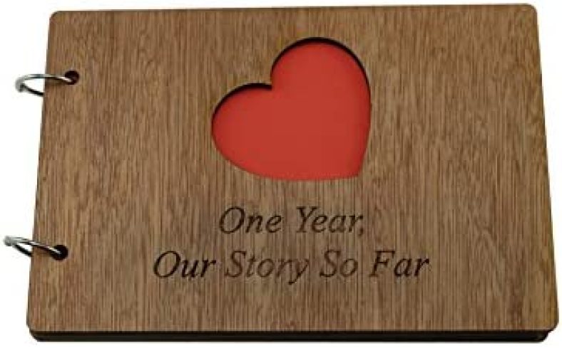 Pirantin 1 Year Our Story So Far – Scrapbook, Photo Album or Notebook Idea for 1st Anniversary