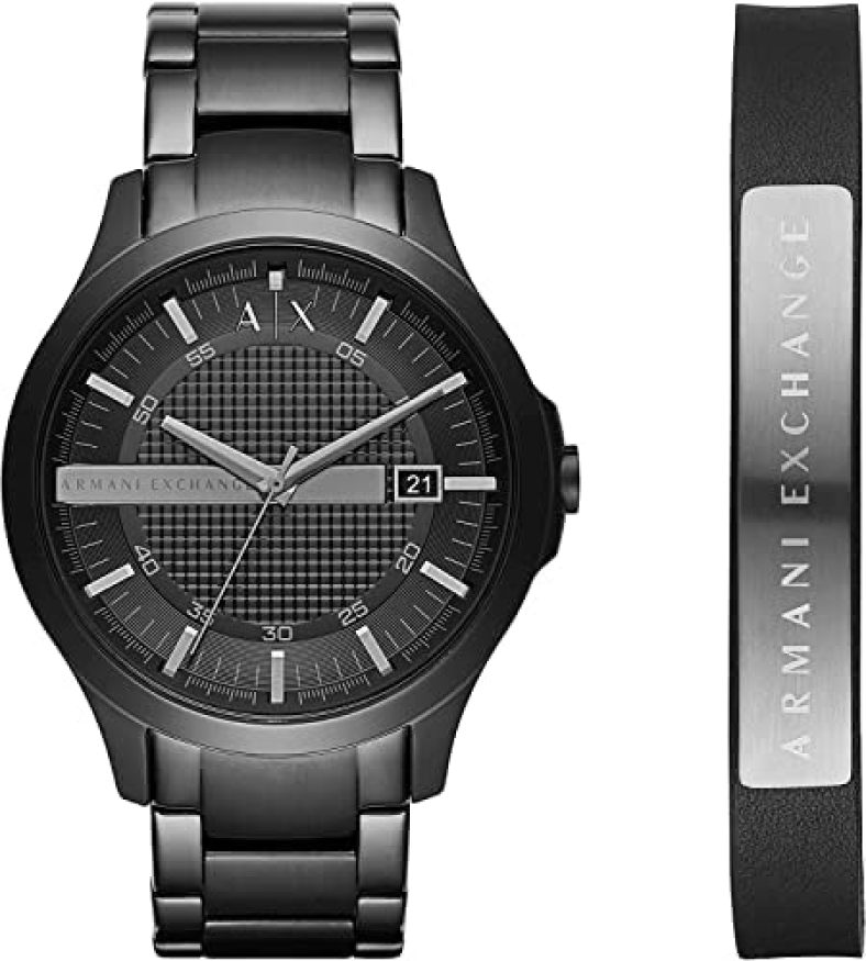 Armani Exchange AX Men’s Stainless Steel Quartz Dress Watch