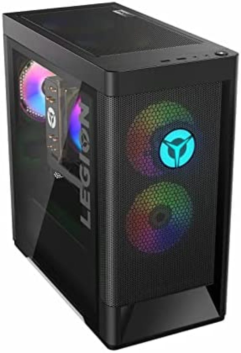 Lenovo Legion T5 Gamer Desktop Computer (NVIDIA GeForce RTX 3080, Intel 16-Core i9-12900F Processor (> i9-10900K & Ryzen 9 5900X at Gaming), 32GB RAM, 512GB SSD + 2TB HDD, W11H) w/Accessories Bundle