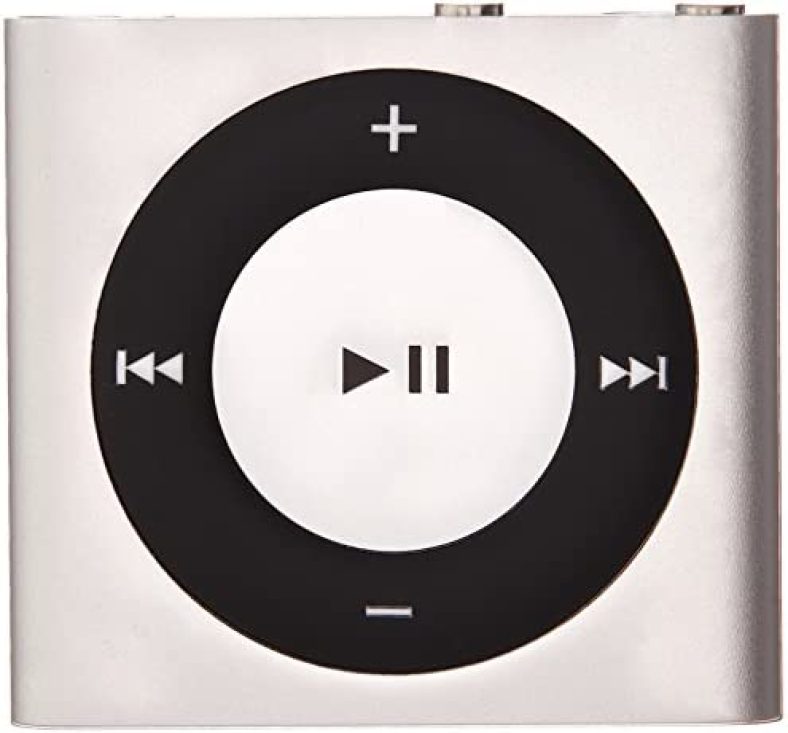 Apple iPod Shuffle 2GB (4th Generation) (Silver) (Renewed)