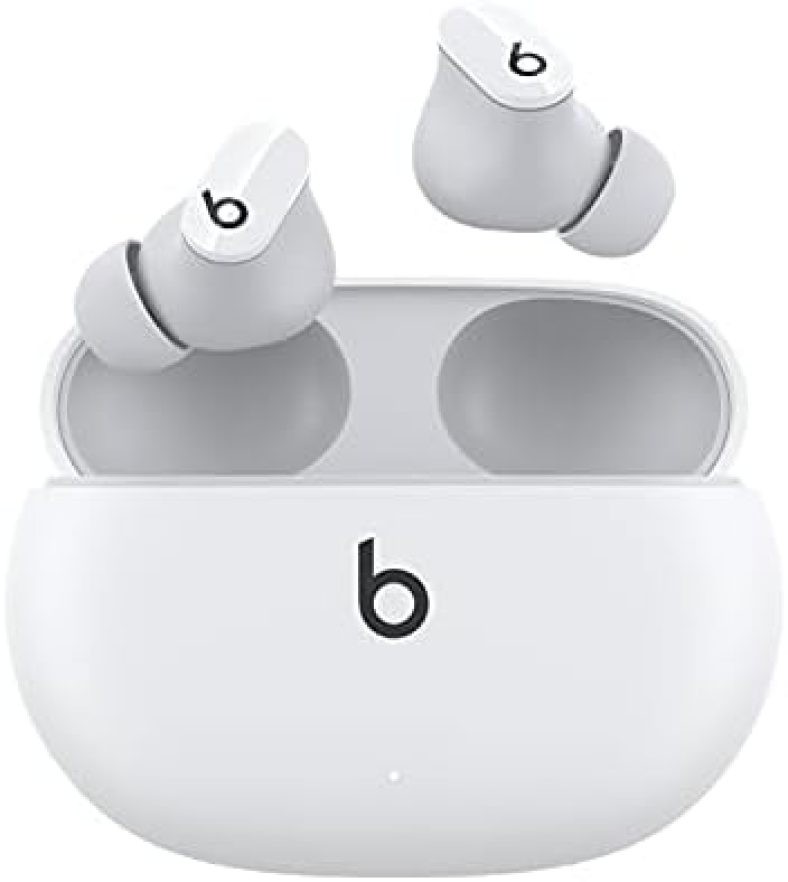 Beats Studio Buds – True Wireless Noise Cancelling Earbuds – Compatible with Apple & Android, Built-in Microphone, IPX4 Rating, Sweat Resistant Earphones, Class 1 Bluetooth Headphones – White