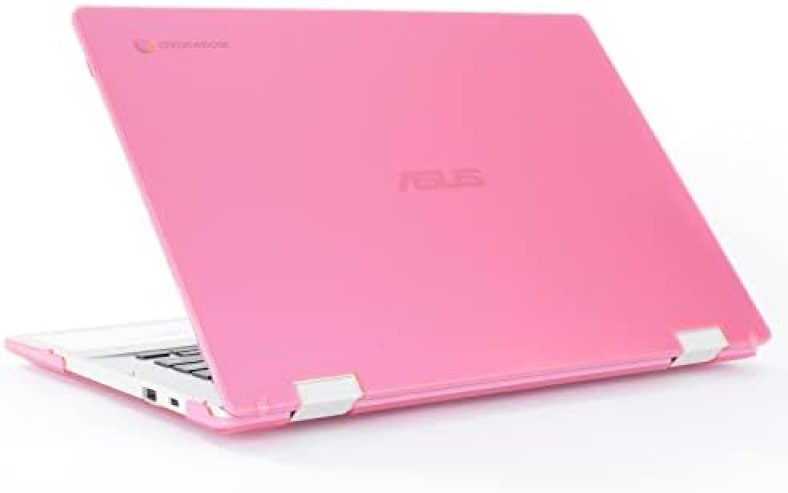 mCover Case ONLY Compatible with 2021~2022 14-inch ASUS Chromebook CX1 (CX1400) Series Laptop Computers (NOT Fitting Any Other ASUS Models) – Pink