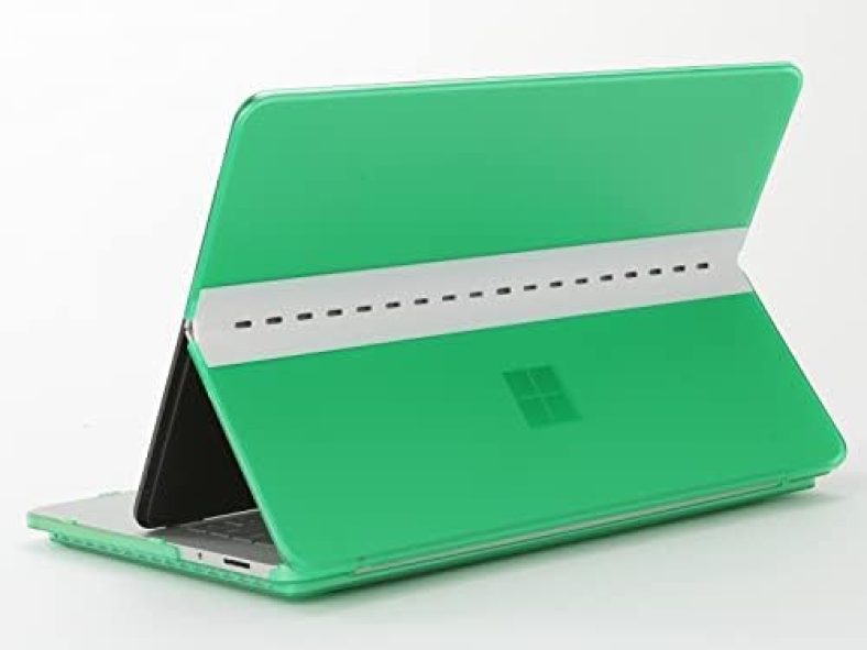 mCover Case ONLY Compatible for 2021-2023 14.4″ Microsoft Surface Laptop Studio Notebook Computer – Green