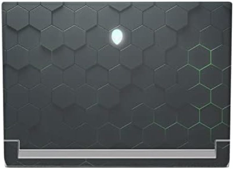 MightySkins Skin Compatible with Alienware X17 R2 (2022) Full Wrap Kit – Acid Hex | Protective, Durable, and Unique Vinyl Decal wrap Cover | Easy to Apply & Change Styles | Made in The USA