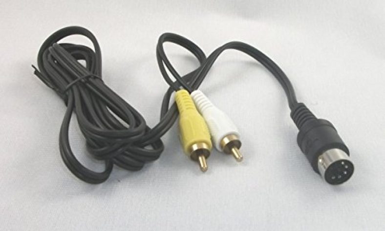 Video Game Accessories USA New Sega Genesis 1 First Generation Composite RCA AV Cable TV Cord MK-1601