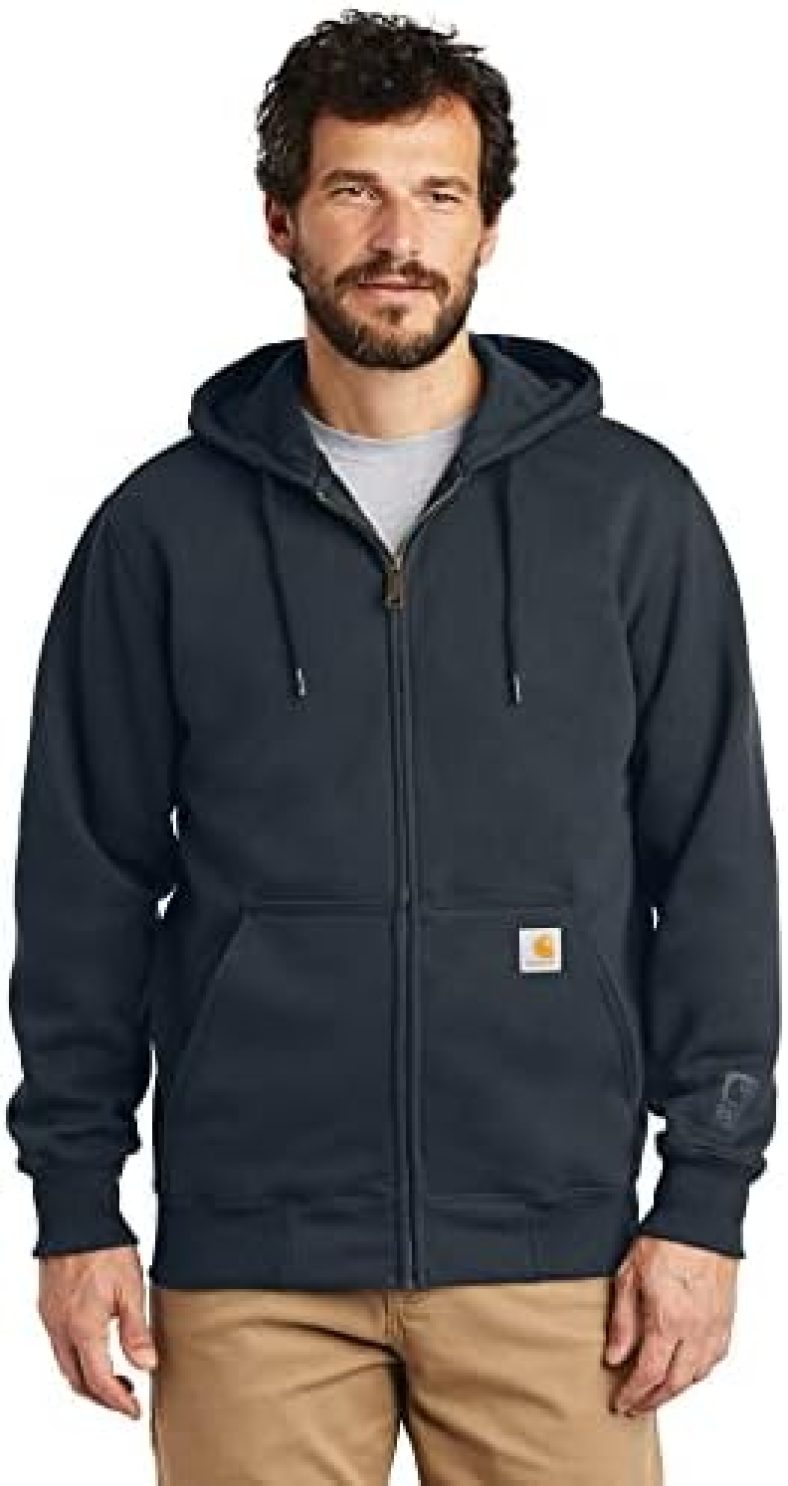 Carhartt Men’s Rain Defender® Loose Fit Heavyweight Full-Zip Sweatshirt