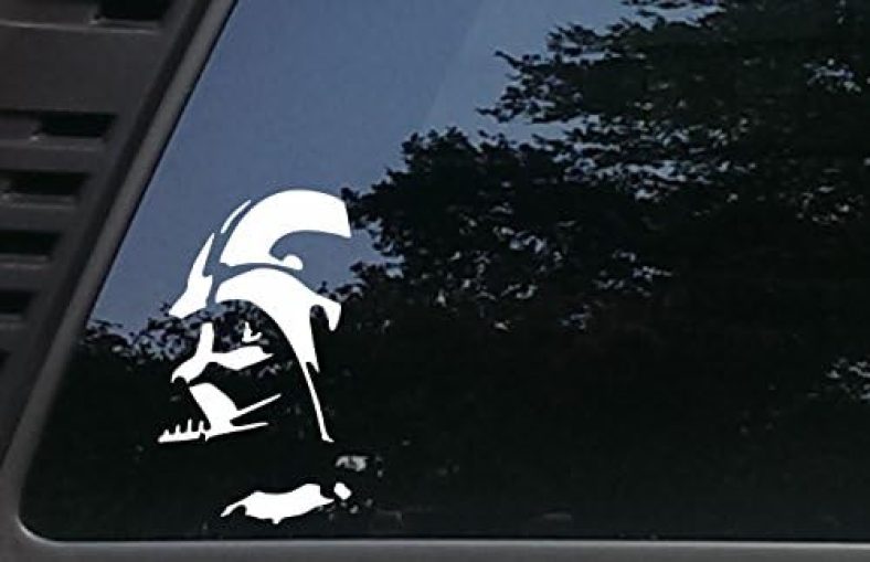 Darth Vader Facing Left – bf-1479-a – 3 3/4″ x 6 1/2″ die Cut Vinyl Decal for Windows, Cars, Trucks, Tool Boxes, laptops, MacBook – virtually Any Hard, Smooth Surface. Made in The USA