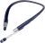 EXFIT BCS-700 | Wireless Bluetooth Headphone Neckband with Retractable Earbuds, Auto Answer on Earbud Pull for Office, Phone Call (Navy Blue)