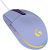 Logitech G203 Wired Gaming Mouse, 8,000 DPI, Rainbow Optical Effect LIGHTSYNC RGB, 6 Programmable Buttons, On-Board Memory, Screen Mapping, PC/Mac Computer and Laptop Compatible – Lilac