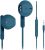 Kimwood Wired Earbuds with Microphone, Wired Earphones in-Ear Headphones HiFi Stereo, Powerful Bass and Crystal Clear Audio, Compatible with iPhone, iPad, Android, Computer Most with 3.5mm Jack(Blue)