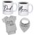 Pregnancy Gift Est 2022 – New Mommy and Daddy Est 2022 11 oz Mug Heart Set with”Let Adventure Begin” Romper (0-3 Months) – Top Mom and Dad Gift Set for New and Expecting Parents to Be – Baby Shower