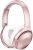 Active Noise Canceling Headphones, Pink Wireless Headphones w/Mics, 45H Playtime USB-C Fast Charge, Deep Bass, BT 5.0, Connect to 2 Device, Stylish Design for Girls Women Boys TV PC Home Office