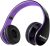 G-Galice Kids Headphones for Boys Girls Adults with Microphone Volume Control with Cloth Bag and Removable Audio Cable Black/Purple