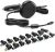 100W Universal Laptop Car Charger DC 15V 16V 18.5V 19V 19.5V 20V Travel Adapter with 16 Plugs for HP Dell Sony Asus Acer Samsung IBM ThinkPad Toshiba Fujitsu and More Notebook Computers