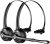 Delton 10X Trucker Bluetooth Headset, Wireless Headphones w/Microphone, Over The Head Single Earpiece with Mic for Skype, Call Centers, Truck Drivers – 18Hrs (2-Pack)