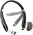 Bluetooth Headset, 2024 Upgraded Neckband Bluetooth Headphones with Retractable Earbuds, Noise Cancelling Stereo Earphones with Mic, Foldable Wireless Headphones for Sports Office with Carry Case