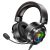 RGB Gaming Headphones, 7.1 Surround Sound Ceiling Wired Headphones Compatible with PS4, PS5, Xbox, PC, iMac, Laptop, Noise Cancelling Mic Headphones…