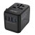 LENCENT Universal Travel Adapter, International Charger with 3 USB Ports & Type-C Charging Adaptor for Cellphones,Laptop, All in One Travel Plug Adapter for Over 200 Countries (USA UK EU AUS) (Black)