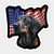 Sticker Vynil Plott Hound – Plott Hound USA Flag Stickers Vinyl Laptop Decal Water Bottle Sticker, Funny Sticker, Gift Sticker…8607