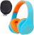 PowerLocus Kids Headphones Over-Ear, Bluetooth Wireless Headphones for Kids,with Microphone, Safe 85DB Volume Limited, Foldable with Carry Case, Audio Cable, Micro SD mode for Online Classes,PC,Phones