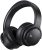 PurelySound E7 Active Noise Cancelling, Wireless Over Ear Bluetooth Headphones, 20H Playtime, Rich Deep Bass, Comfortable Memory Foam Ear Cups for Travel, Home Office -Matte Black