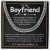 To My Boyfriend Cuban Chain Necklace, Promise Necklace for Him, Mens Birthday Gifts from Girlfriend, Valentines Day Gifts for Boyfriend, Men Jewelry for Husband, Jewelry with Message Card for Mens