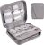 DDgro Travel Electronics Organizer Case for Apple Magic Mouse, MacBook Charger, Cable & Cords, Computer Hard Drive & Tech Accessories (Large, Grey)