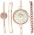 Anne Klein Women’s Bangle Watch and Bracelet Set, AK/1470