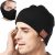 Bluetooth Hat Beanie,Unique Christmas Tech Gifts for Men Women Teen Boys Girls Boyfriend Husband Teenage Son Black